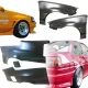 FRP JBLO Wide Body Fenders Set 4pc 20/40mm > Toyota Corolla (AE86) Levin 1984-1987 > 2dr Coupe - image 1