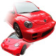 VSaero FRP GT2 Body Kit 4pc > Volkswagen Beetle 1998-2005 > 2/3dr - image 1