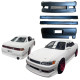 VSaero FRP TRAU Body Kit 4pc > Toyota Mark II (JZX90) 1993-1996 - image 1