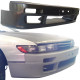 VSaero Urethane AERO Front Bumper > Nissan Silvia (S13) 1989-1994 - image 1