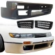 Polyurethane AERO Front Bumper w Grilles > Nissan Silvia (S13) 1989-1994 - image 1