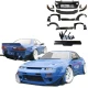 FRP TKYO v2 Wide Body Kit w Wing > Nissan 240SX 1989-1994 > 2dr Coupe - image 1