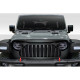 2018-2025 Jeep Wrangler JL Gladiator JT Duraflex Predator Grille - 1 Piece - image 1