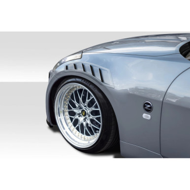 2003-2008 Nissan 350Z Z33 Duraflex N Spec Fender Vents - 2 Piece