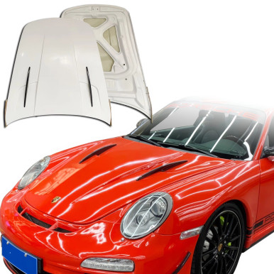 ModeloDrive Partial Carbon Fiber MDES Hood Frunk (front) > Porsche 911 (997) 200
