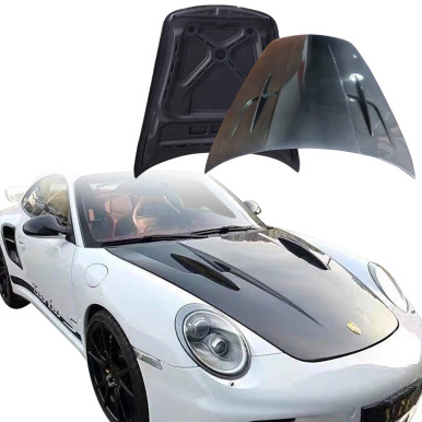 ModeloDrive Carbon Fiber MDES Hood Frunk (front) > Porsche 911 (997) 2005-2012