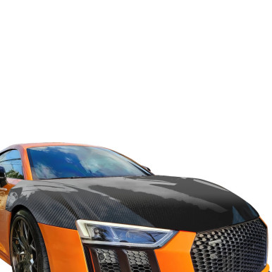 ModeloDrive Carbon Fiber OER Hood > Audi R8 2017-2021