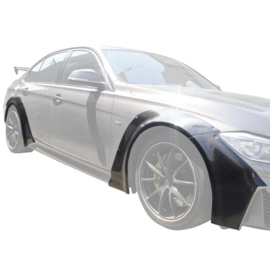 ModeloDrive Carbon Fiber VP Wide Body Flares Set > BMW 3-Series (F30) 2012-2018
