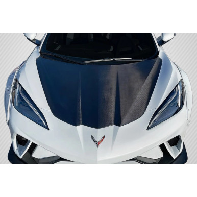 2020-2023 Chevrolet Corvette C8 Carbon Creations OEM Look Hood - 1 Piece