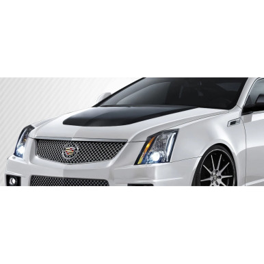 2009-2014 Cadillac CTS-V Carbon Creations OEM Look Hood - 1 Piece
