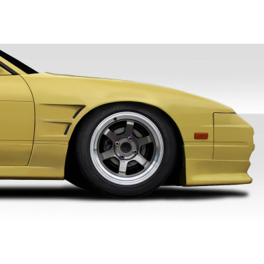 1989-1994 Nissan 240SX Duraflex D1 Sport 25MM Front Fenders - 2 Piece