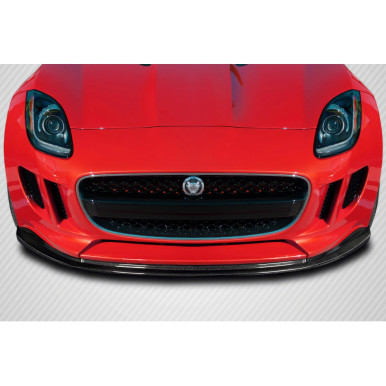 2014-2017 Jaguar F-Type Carbon Creations Max Front Lip Spoiler Air Dam - 1 Piece
