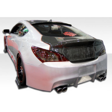 2010-2016 Hyundai Genesis Coupe 2DR Duraflex Circuit Rear Bumper - 1 Piece