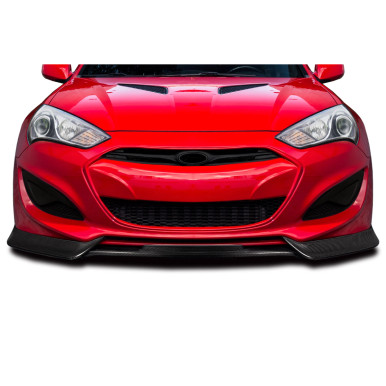 2013-2016 Hyundai Genesis Coupe 2DR Carbon Creations Greva Front Lip Spoiler Air