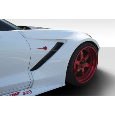 2014-2019 Chevrolet Corvette C7 Duraflex Gran Veloce Wide Body Front Fender Flar