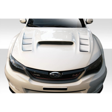 2008-2011 Subaru Impreza 2008-2014 WRX STI Duraflex GT Concept Hood - 1 Piece