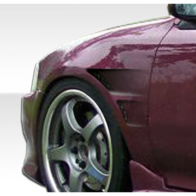 1992-1995 Honda Civic 4DR Duraflex GT Concept Fenders - 2 Piece