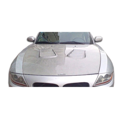 2003-2008 BMW Z4 Duraflex GTR Look Hood - 1 Piece