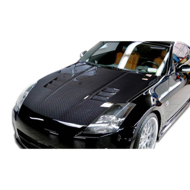 2003-2006 Nissan 350Z Z33 Carbon Creations Dritech JGTC Hood - 1 Piece