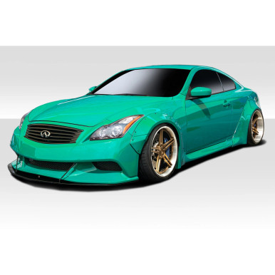2008-2015 Infiniti G Coupe G37 Q60 Duraflex LBW Wide Body Kit - 8 Piece