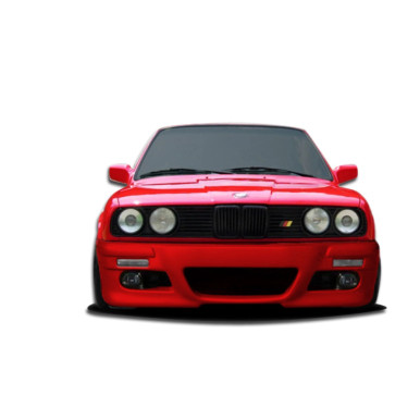 1984-1991 BMW 3 Series E30 2DR 4DR Duraflex M3 Look (E46 Look) Front Bumper - 1