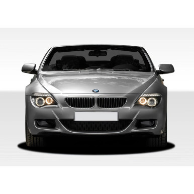 2004-2010 BMW 6 Series E63 E64 Convertible 2DR Duraflex M6 Look Front Bumper - 1