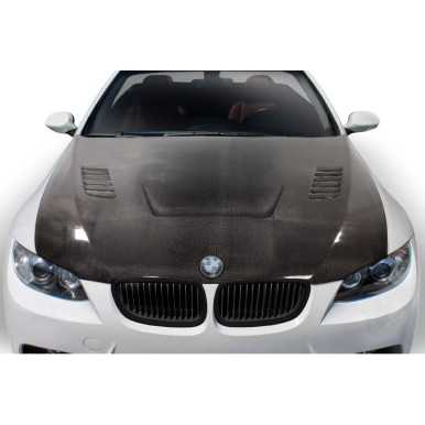 2007-2010 BMW 3 Series E92 2dr E93 Convertible Carbon AF-1 Hood ( CFP ) - 1 Piec