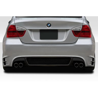 2006-2011 BMW 3 Series E90 4DR Duraflex R-1 Rear Bumper - 1 Piece