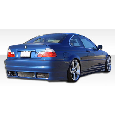 1999-2006 BMW 3 Series E46 2DR 4DR Duraflex R-1 Rear Bumper - 1 Piece