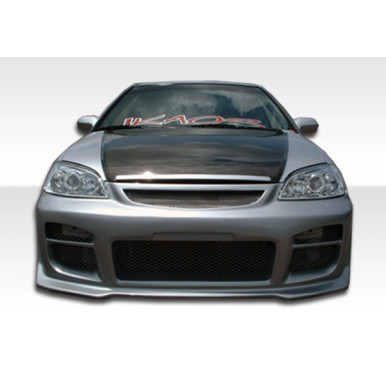 2001-2003 Honda Civic 2dr / 4DR Duraflex R34 Front Bumper - 1 Piece