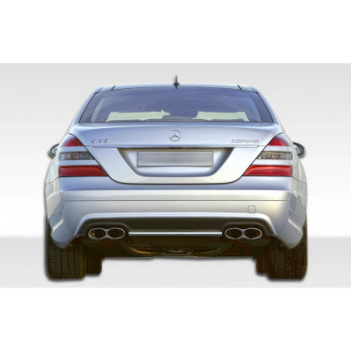 2007-2009 Mercedes S Class W221 Duraflex S65 Look Rear Bumper - 1 Piece