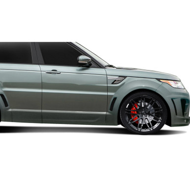 2014-2022 Land Rover Range Rover Sport Urethane AF-2 Wide Body Front Door Caps (