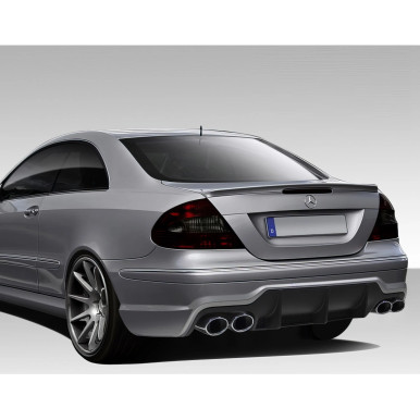 2003-2009 Mercedes CLK W209 Duraflex SL65 Look Rear Bumper - 1 Piece