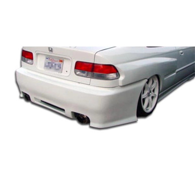 1996-2000 Honda Civic 2dr / 4DR Duraflex Spyder Rear Bumper - 1 Piece