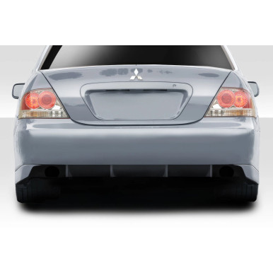 2004-2007 Mitsubishi Lancer Duraflex Trackstar Rear Bumper - 1 Piece