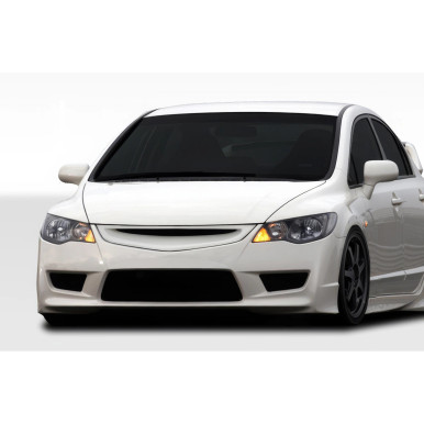 2006-2011 Honda Civic 4DR Duraflex JDM Type R Conversion Front Bumper - 1 Piece
