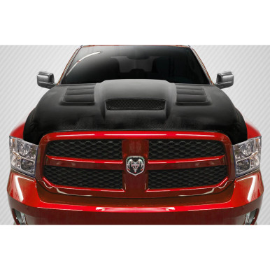 2009-2018 Dodge Ram 1500 Carbon Creations Viper Look Hood - 1 Piece