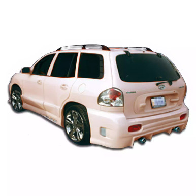 2001-2005 Hyundai Santa Fe Duraflex Platinum Rear Bumper - 1 Piece (S)