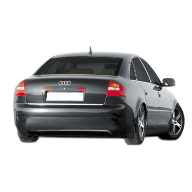 2002-2004 Audi A6 C5 Duraflex Type A Rear Lip Under Spoiler Air Dam - 1 Piece (S