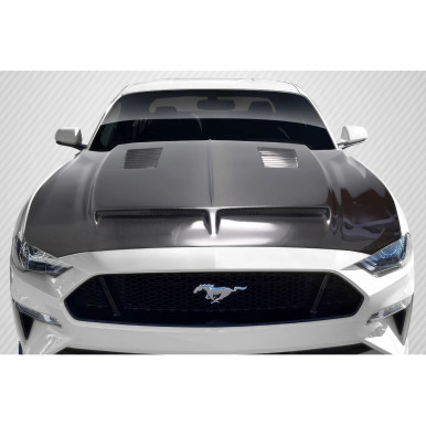 2018-2023 Ford Mustang Carbon Creations GT500 Hood - 1 Piece