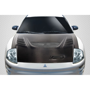 2000-2005 Mitsubishi Eclipse Carbon Creations Evo GT Hood - 1 Piece