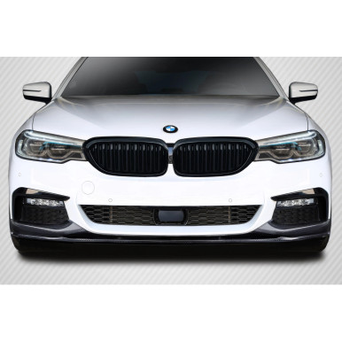 2017-2022 BMW 5 Series G30 Carbon Creations M Tech Front Lip Splitter - 3 Piece