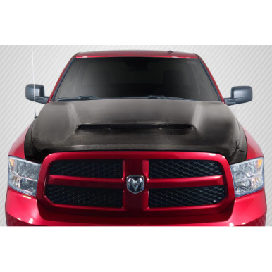 2009-2018 Dodge Ram 1500 Carbon Creations Demon Look Hood - 1 Piece