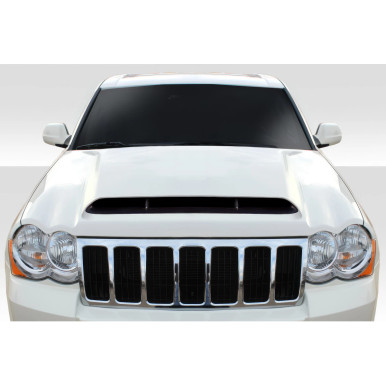 2005-2010 Jeep Grand Cherokee Duraflex Demon Look Hood - 1 Piece