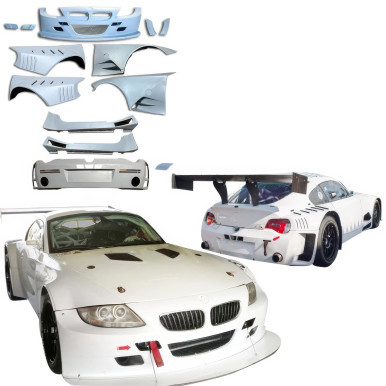 ModeloDrive FRP GTR Wide Body Kit 8pc > BMW Z4 (E86) 2003-2008 > 3dr Coupe