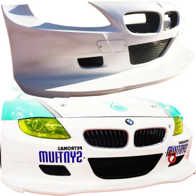 ModeloDrive FRP GTR Wide Body Front Bumper > BMW Z4 M (E86) 2006-2008 > 3dr Coup