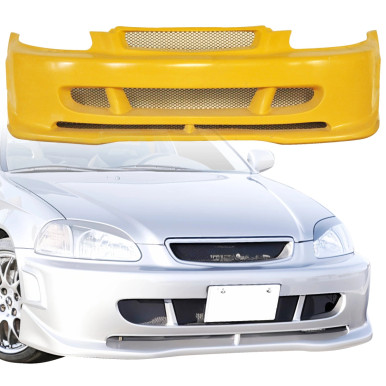ModeloDrive FRP ZEA Front Bumper > Honda Civic (EK9) 1996-1998 > 3-Door Hatch
