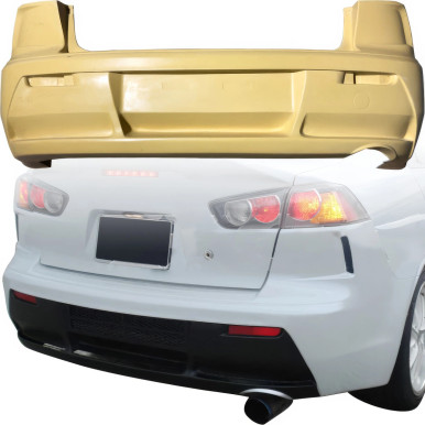 ModeloDrive FRP HL Wide Body Rear Bumper > Mitsubishi Lancer 2010-2015