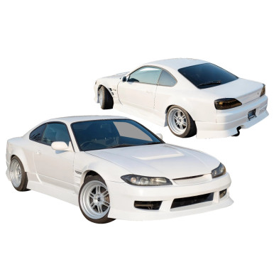 ModeloDrive FRP URA Body Kit 4pc > Nissan Silvia (S15) 1999-2002