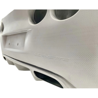 ModeloDrive Carbon Fiber OER GT3 Rear Bumper /w Diffuser > Chevrolet Corvette (C